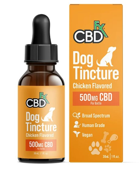 CBDfx - Dog Tincture  - Chicken - 500mg