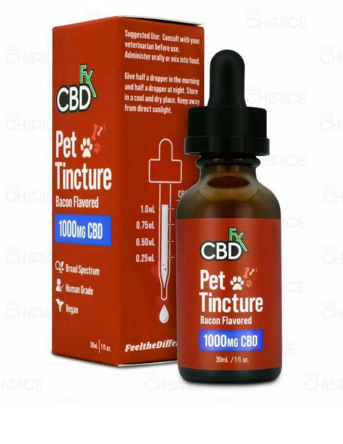 CBDfx - Pet Tincture - Bacon - 1000mg