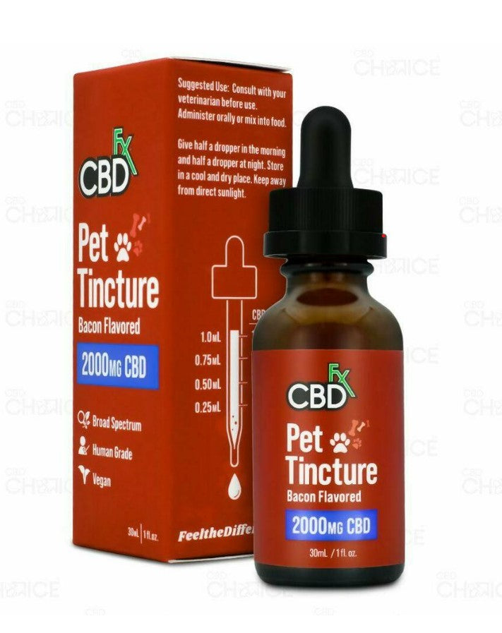 CBDfx - Pet Tincture - Bacon - 2000mg