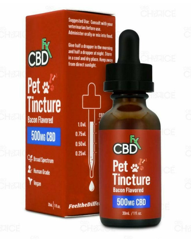 CBDfx - Pet Tincture - Bacon - 500mg