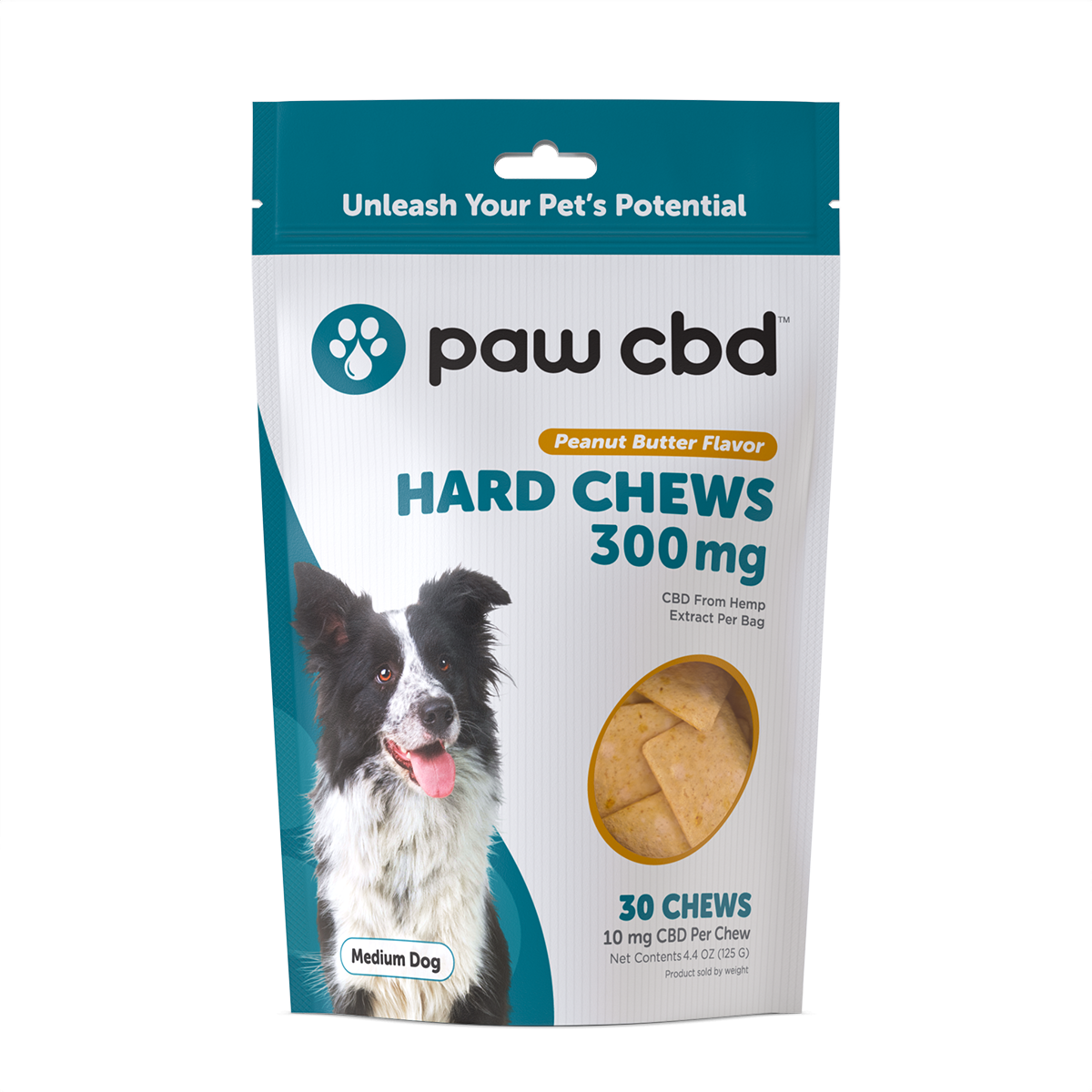 Paw CBD - CBD Dog Treats 30 Count Peanut Butter 300mg