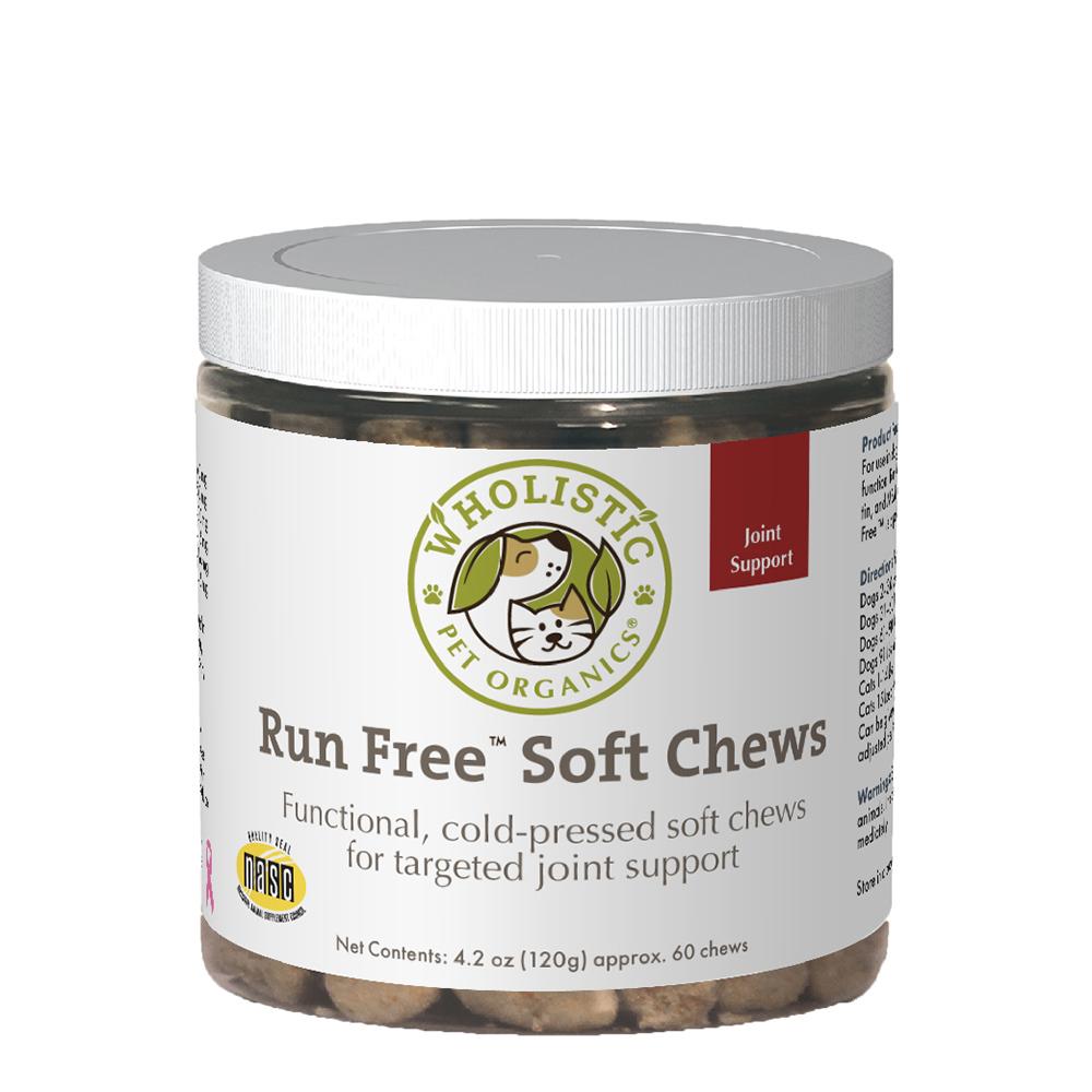 Wholistic Pet Organics - Run Free Soft Chews 60ct